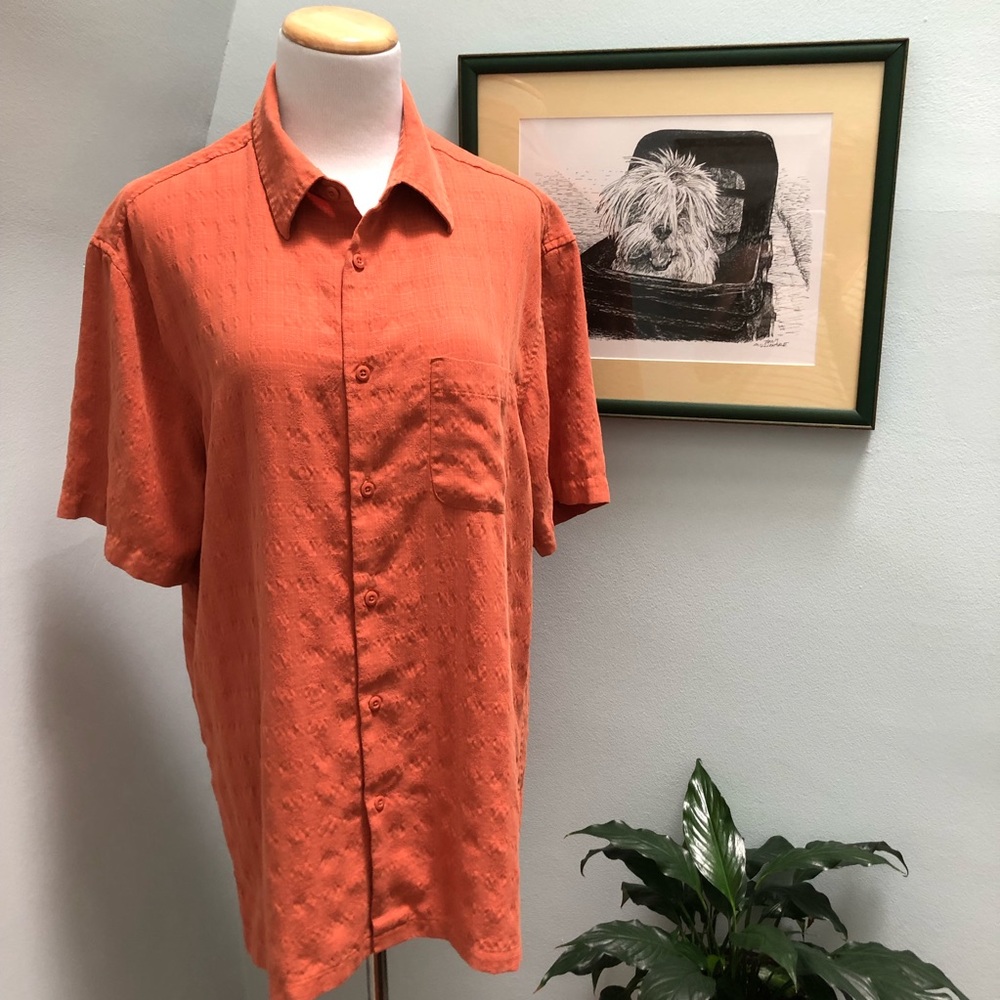 Age of Wisdom MAN’s Casual Textured Weave Shirt